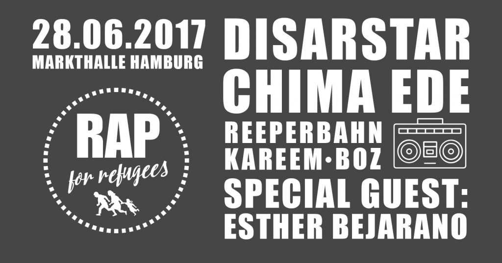 Rap For Refugees • Markthalle Hamburg